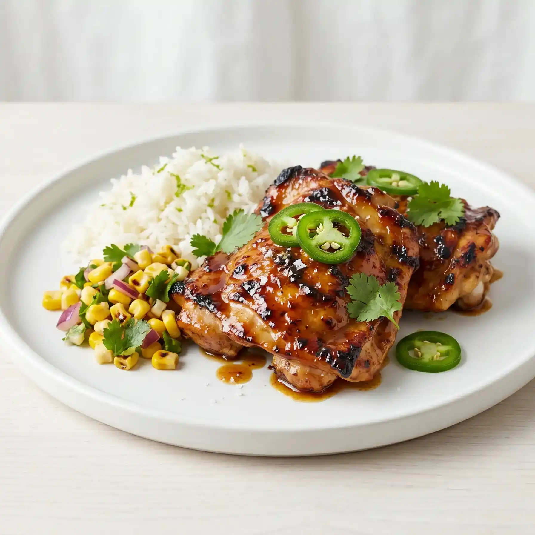 Chicken - Jalapeno — Juicy, tender chicken bursts with the vibrant, zesty kick of fresh at Dum N Grill Frisco, Frisco